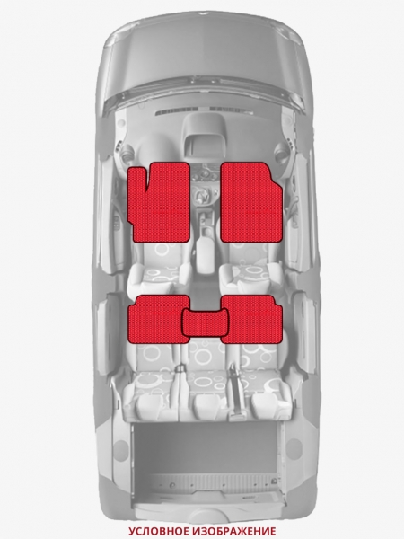 ЭВА коврики «Queen Lux» стандарт для Volkswagen Type 3
